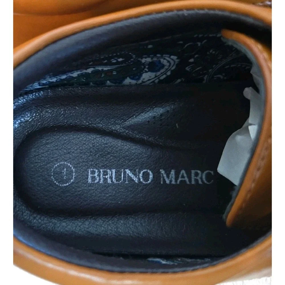 Bruno Marc Boys Shoe Size 1 Camel Color